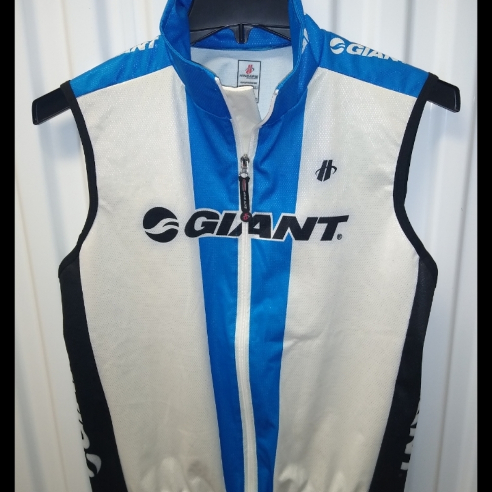 Giant Sleeveless Full Zip Cycling Riding Vest (L)